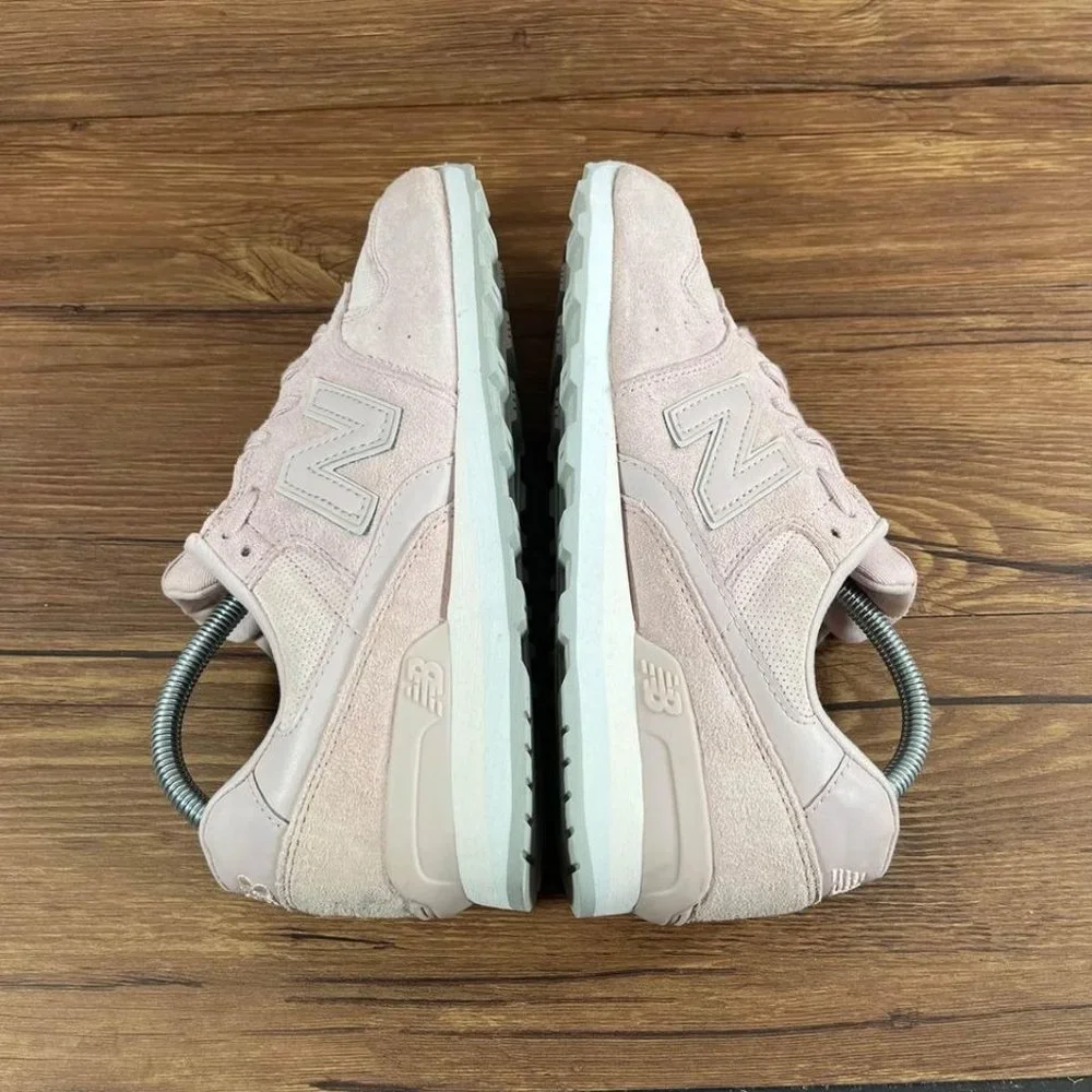 New Balance 696 Pink Suede Sneakers Women’s Size 9.5_2